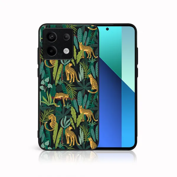 MY ART Ochranný kryt pre Xiaomi Redmi Note 13 5G LEOPARD (239)