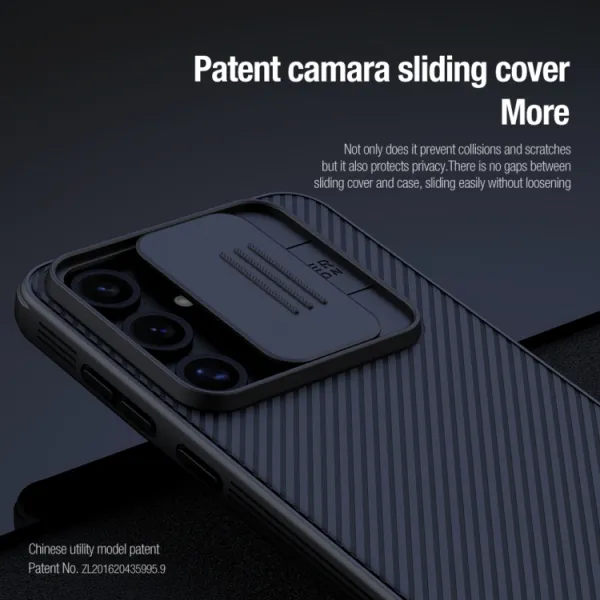 NILLKIN CAMSHIELD PRO Kryt pre Samsung Galaxy S24 FE 5G čierny