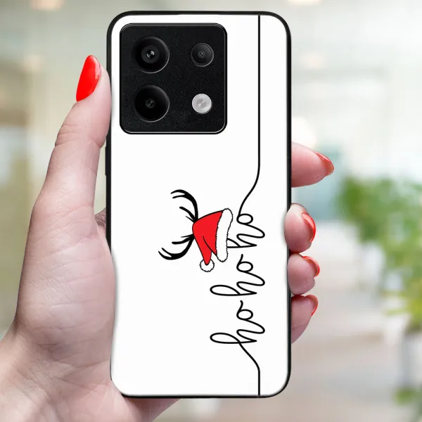 MY ART Kryt s vianočným dizajnom Xiaomi Redmi Note 13 5G HOHOHO (073)