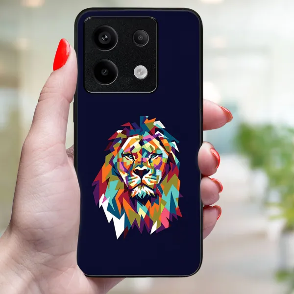 MY ART Ochranný kryt pre Xiaomi Redmi Note 13 5G LION (246)