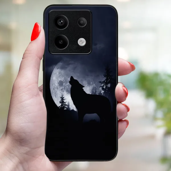 MY ART Ochranný kryt pre Xiaomi Redmi Note 13 5G  WOLF (247)