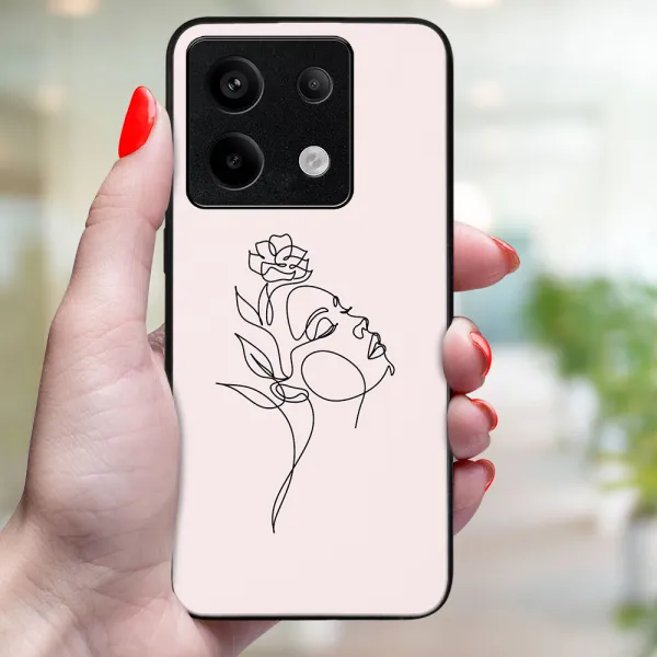 MY ART Ochranný kryt pre Xiaomi Redmi Note 13 5G ROSE GIRL (198)