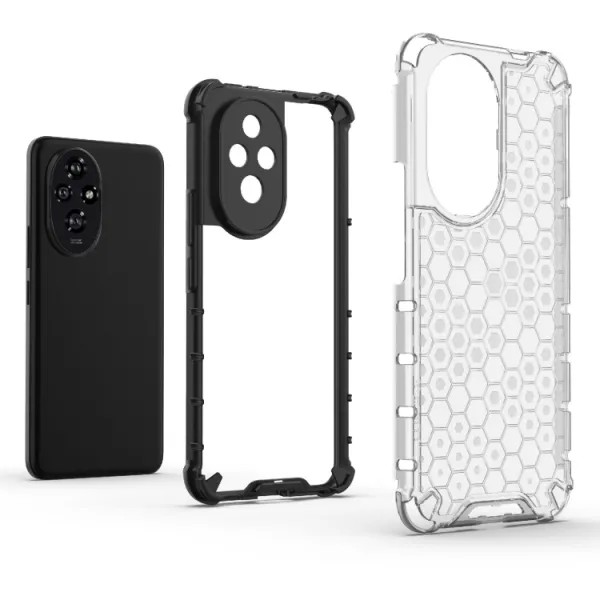 HONEYCOMB Ochranný kryt Honor 200 modrý