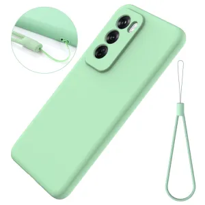 RUBBER Ochranný obal pre Oppo Reno12 5G zelený