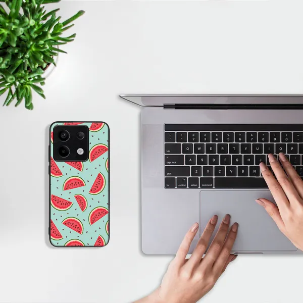 MY ART Ochranný kryt pre Xiaomi Redmi Note 13 5G WATERMELON (120)