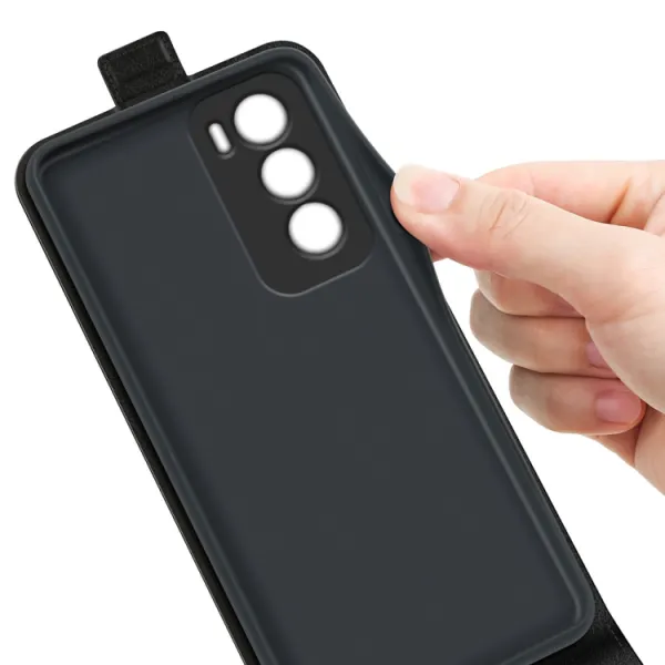 Vyklápacie puzdro pre Oppo Reno12 5G čierne