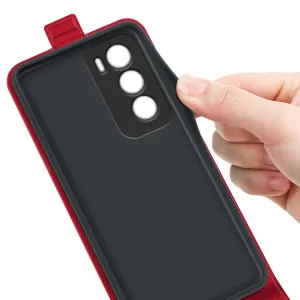Vyklápacie puzdro pre Oppo Reno12 5G červené
