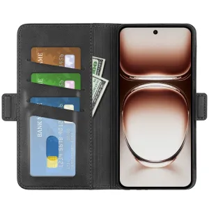 SIDE Peňaženkové puzdro pre Oppo Reno12 5G čierne