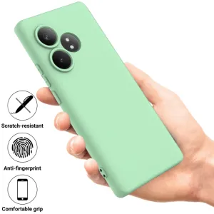 RUBBER Ochranný obal pre Realme GT 6 / Realme GT 6T zelený