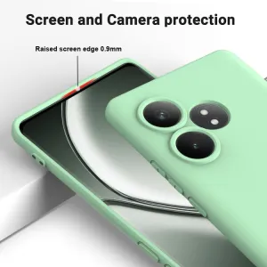 RUBBER Ochranný obal pre Realme GT 6 / Realme GT 6T zelený