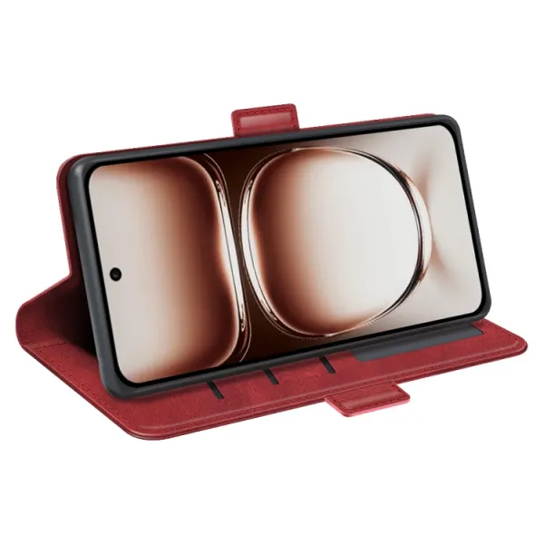 SIDE Peňaženkové puzdro pre Oppo Reno12 5G červené