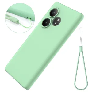 RUBBER Ochranný obal pre Realme GT 6 / Realme GT 6T zelený