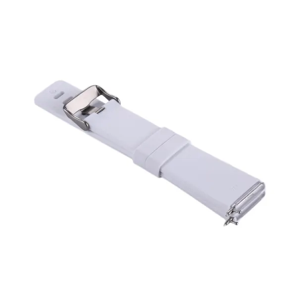 SILICONE Vymeniteľný remienok pre Fitbit Versa / Versa 2 biely