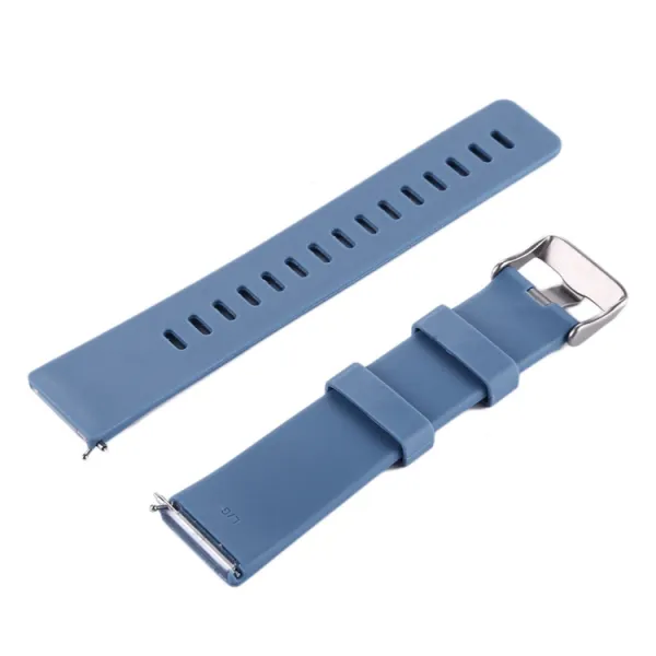 SILICONE Vymeniteľný remienok pre Fitbit Versa / Versa 2 modrý