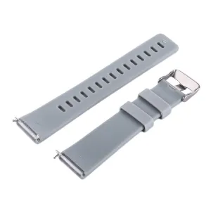 SILICONE Vymeniteľný remienok pre Fitbit Versa / Versa 2 šedý