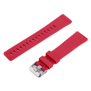 SILICONE Vymeniteľný remienok pre Fitbit Versa / Versa 2 červený