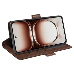 SIDE Peňaženkové puzdro pre Oppo Reno12 5G tmavohnedé