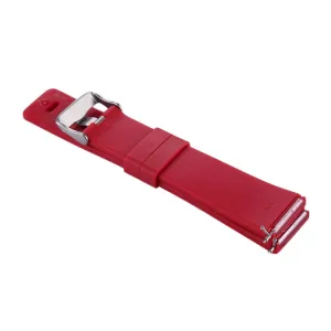SILICONE Vymeniteľný remienok pre Fitbit Versa / Versa 2 červený