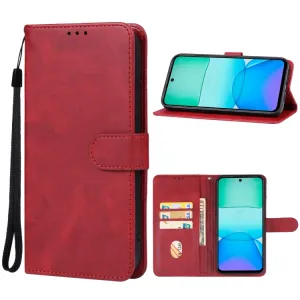 SMOOTH Peňaženkové puzdro pre Xiaomi Redmi 13 červené