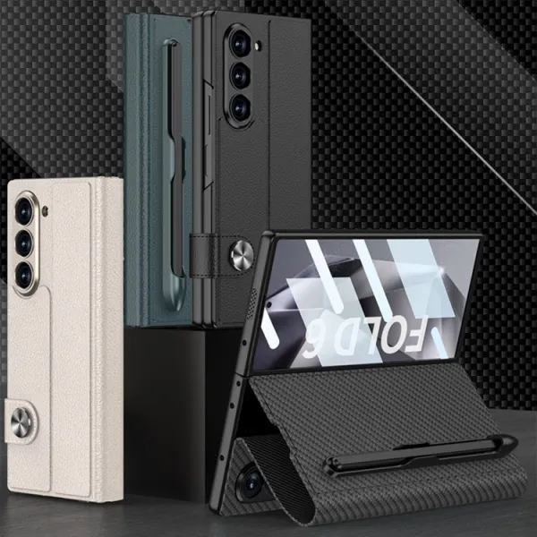 GKK ABSOLUTE Ochranné puzdro Samsung Galaxy Z Fold6 5G CARBON