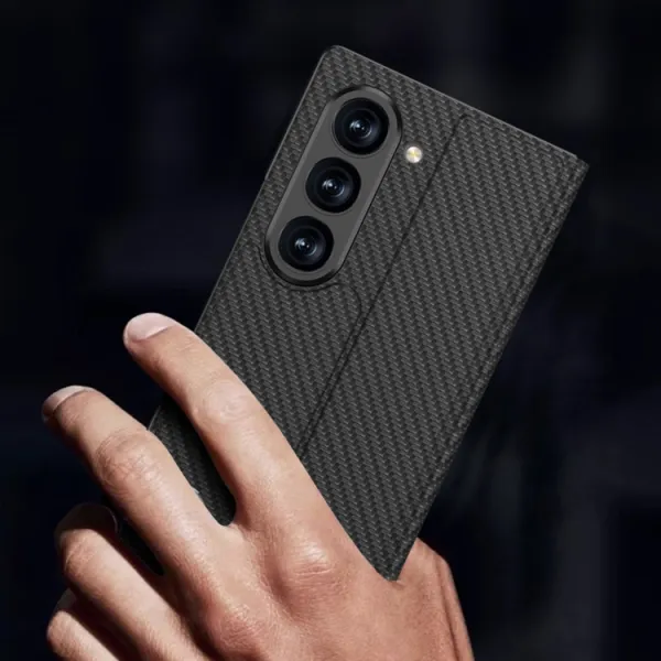 GKK ABSOLUTE Ochranné puzdro Samsung Galaxy Z Fold6 5G CARBON