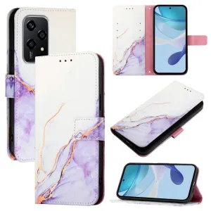 ART MARBLE Peňaženkový kryt pre Honor 200 Lite PURPLE
