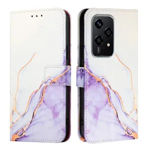 ART MARBLE Peňaženkový kryt pre Honor 200 Lite PURPLE