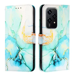 ART MARBLE Peňaženkový kryt pre Honor 200 Lite GREEN