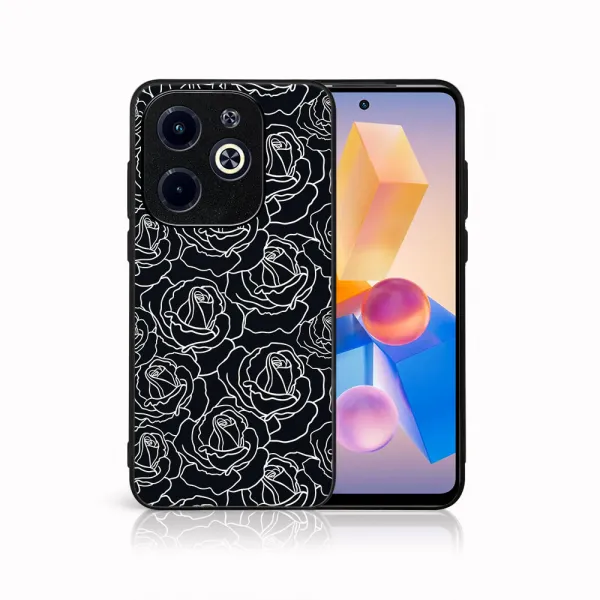 MY ART Ochranný kryt pre Infinix Hot 40i ROSES (172)