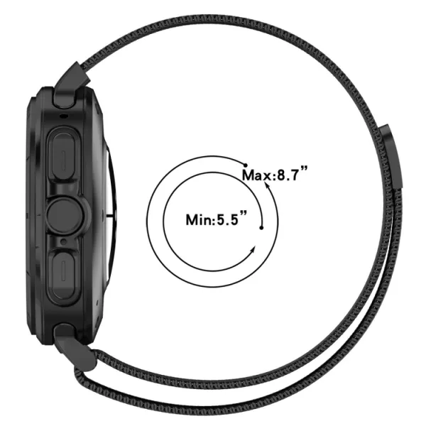 MILANESE Kovový remienok pre Samsung Galaxy Watch Ultra / Watch Ultra 2025 STARLIGHT