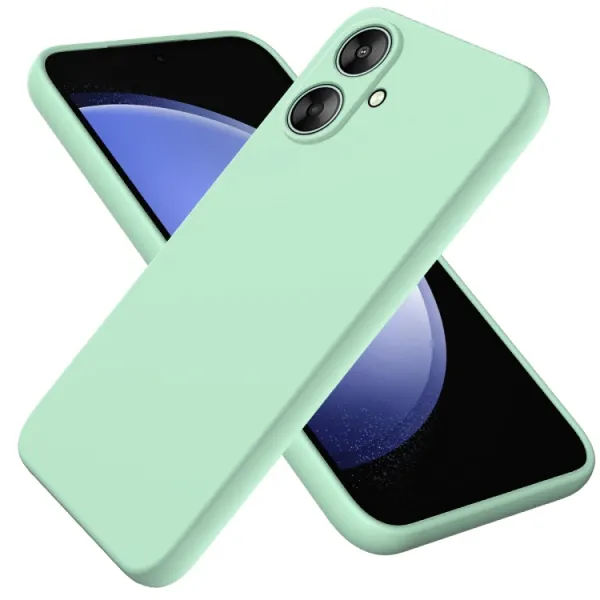 RUBBER Ochranný kryt pre Xiaomi Redmi 13C 5G zelený