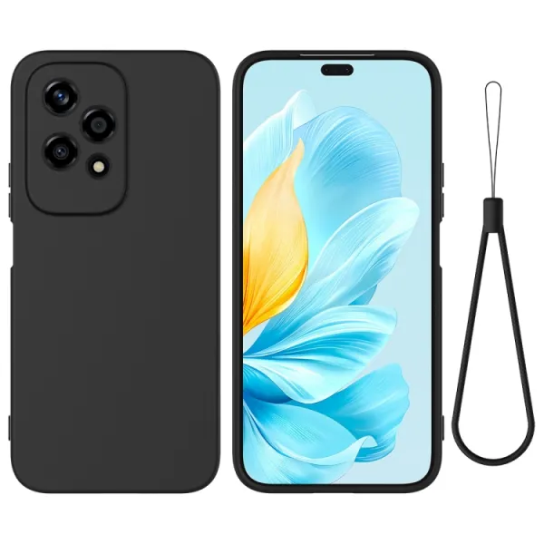 RUBBER Ochranný obal pre Honor 200 Lite čierny