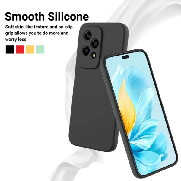 RUBBER Ochranný obal pre Honor 200 Lite čierny