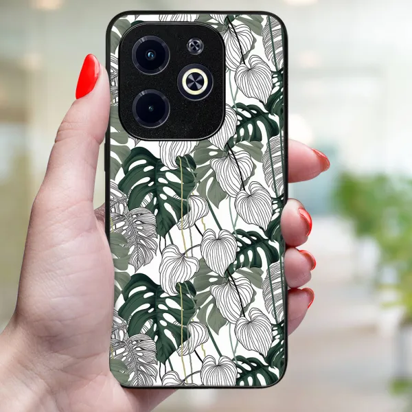 MY ART Ochranný kryt pre Infinix Hot 40i LEAF (175)