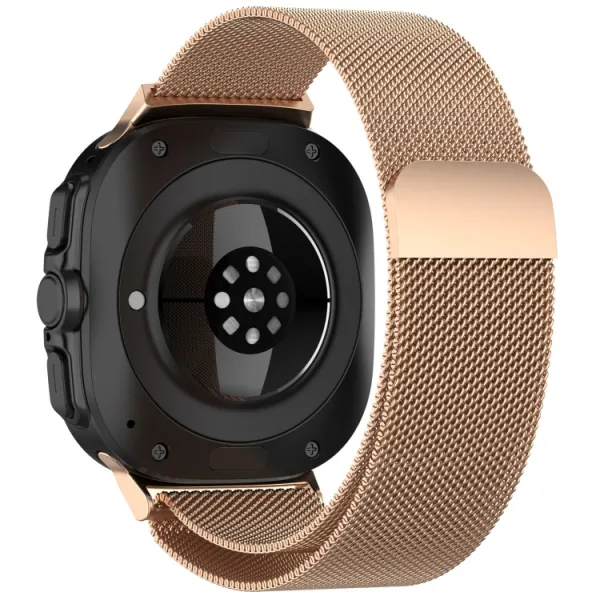 MILANESE Kovový remienok pre Samsung Galaxy Watch Ultra / Watch Ultra 2025 ružovozlatý