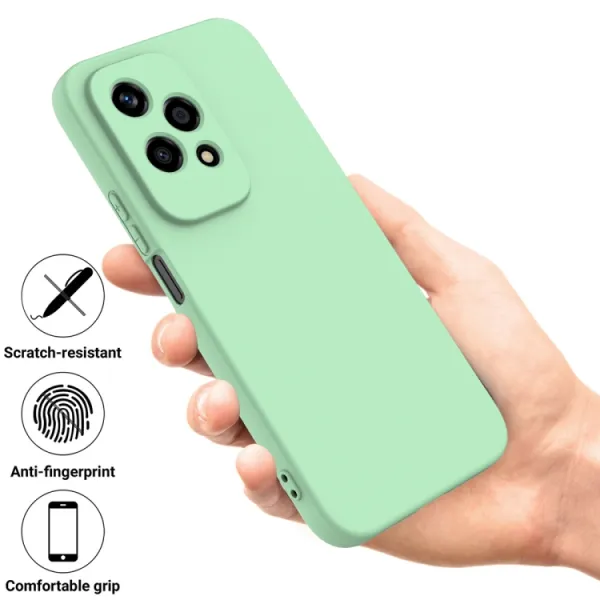 RUBBER Ochranný obal pre Honor 200 Lite zelený