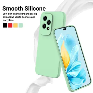 RUBBER Ochranný obal pre Honor 200 Lite zelený