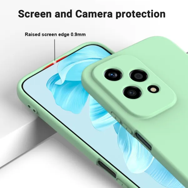RUBBER Ochranný obal pre Honor 200 Lite zelený