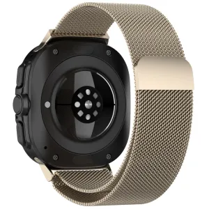 MILANESE Kovový remienok pre Samsung Galaxy Watch Ultra / Watch Ultra 2025 STARLIGHT