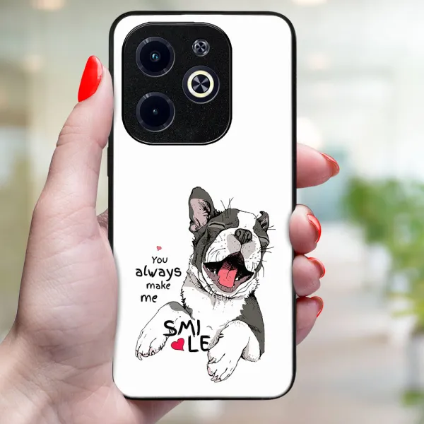 MY ART Ochranný kryt pre Infinix Hot 40i SMILE (189)