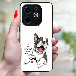 MY ART Ochranný kryt pre Infinix Hot 40i SMILE (189)