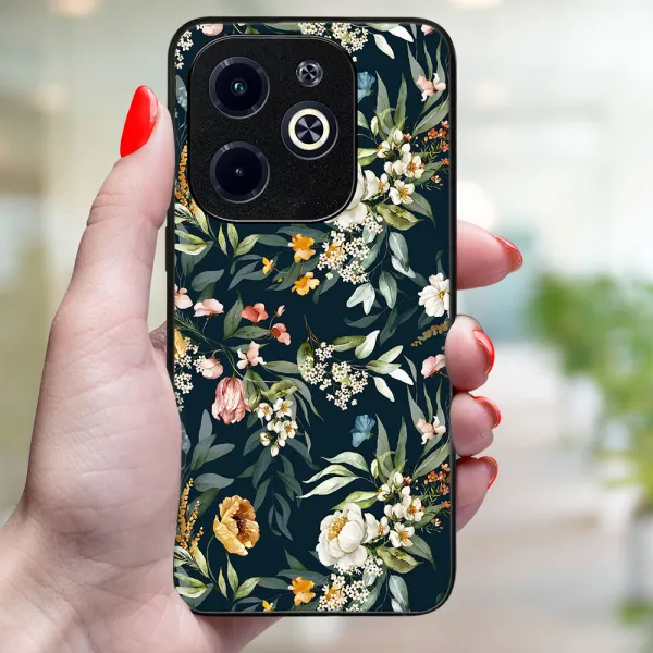 MY ART Ochranný kryt pre Infinix Hot 40i FLORAL (158)