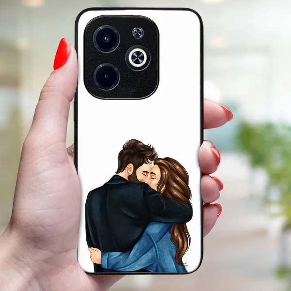 MY ART Ochranný kryt pre Infinix Hot 40i COUPLE (117)