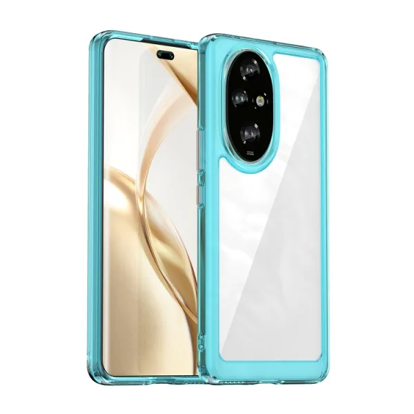CRYSTAL Ochranný obal pre Honor 200 Pro tyrkysový