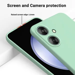 RUBBER Ochranný kryt pre Xiaomi Redmi 13C 5G zelený