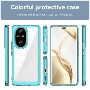 CRYSTAL Ochranný obal pre Honor 200 Pro tyrkysový