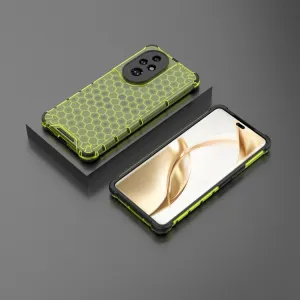 HONEYCOMB Ochranný kryt Honor 200 Pro zelený