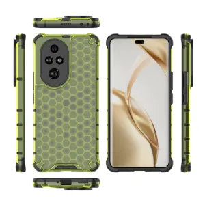 HONEYCOMB Ochranný kryt Honor 200 Pro zelený