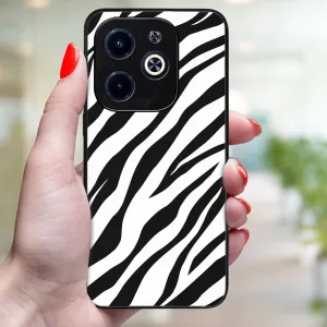 MY ART Ochranný kryt pre Infinix Hot 40i ZEBRA (237)