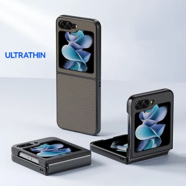 CARBON Ochranný obal pre Samsung Galaxy Z Flip7 FE 5G / Flip6 5G modrý